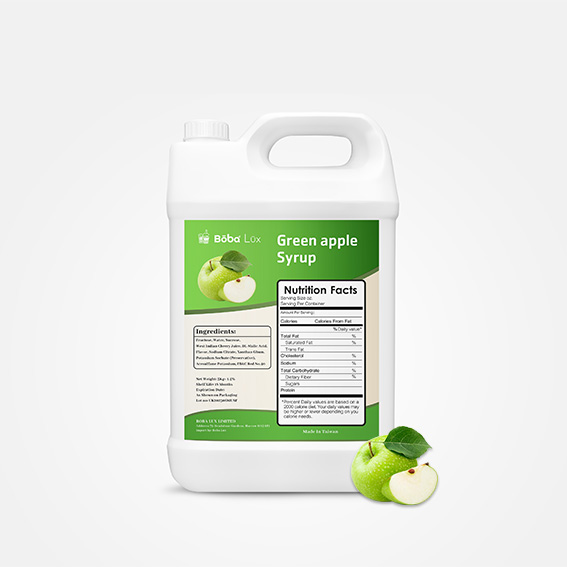 Green apple syrup Green Apple Syrup